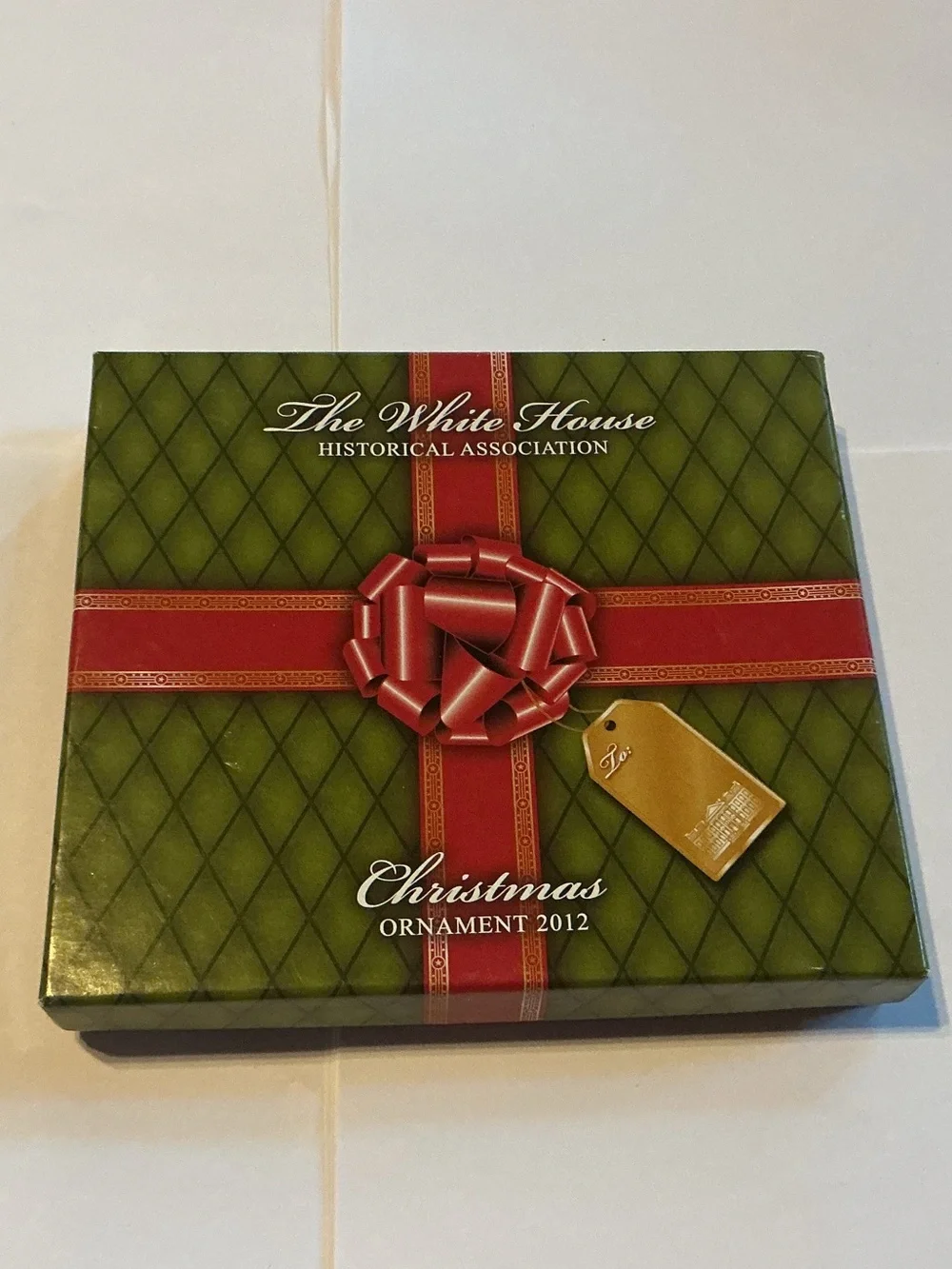 2012 Xmas Ornament from The White House Historical Association